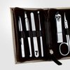 Korean Nail Clippers! World No. 1. Three Seven (777) Travel Manicure Grooming Kit Nail Clipper Set Made in Korea, Since 1975. (78RG)