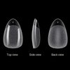 1008pcs Short Almond Shaped Nail Tips Half Matte Full Cover Fake Nails Press On Nails For Acrylic Nails Professional Nail Art With Box 12 Sizes