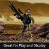 Army Men Action Figures Set, Include 12 Toy Soldiers with Digital Camo and Millitary Weapons-US Army Special Forces Group Toys for Kids Boys, Best Age 4-7 Year Old