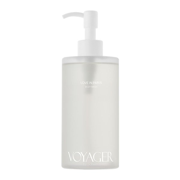 Pobam VOYAGER Love in Paris Body Wash, Rose Floral with Iris with Musk Base, Feminine & Soft, 10.14 Fl. Oz./300ml
