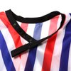 Borogo Professional Hair Cutting Cape with Neck Duster Brush, Salon Barber Cape, Hairdressing Accessories (Multicolor Stripe)