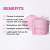 PUFF.ME Volumizing Treatment Whip by DESIGNME | Lightweight Hair Volumizer Mask with Hyaluronic Acid for Fine & Medium Hair | Adds Volume & Thickness | Strengthens, Detangles & Lifts Roots (250mL)