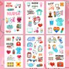 HOWAF 100+ Pcs Nurse Temporary Tattoos, Funny Medical Nurse Tattoos Party Decoration Supplies Favors Gifts Nurses Appreciation Week Tattoos Stickers for Boys Girls School Reward Thank You Nurse Tattoo