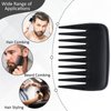 GEEHUA 3Pcs Wide Tooth Comb, Portable Pocket Travel Combs, Anti-Static No Handle Curl Hair Combs for Men Women Wet and Dry Curly Long Detangling Hair Styling Hairdressing Salon