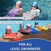 VIAHART Swimming Kickboard - One Size Fits All - A Great Training Aid for Children and Adults (Red)
