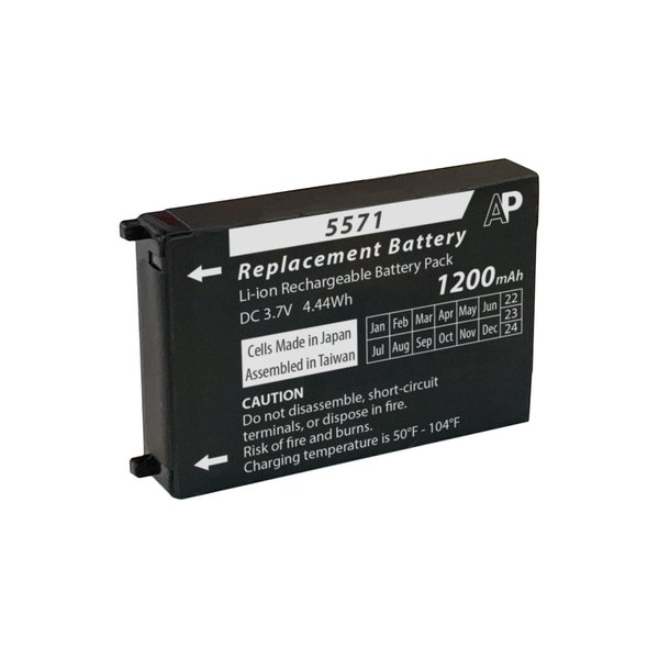 Artisan Power Replacement Battery for Motorola CLS1100, CLS1410, CLS1450CB, CLS1450CH | Lithium-Ion Rechargeable Battery Pack | 3.7 Volt | 1200 mAh | Made in Japan Cells