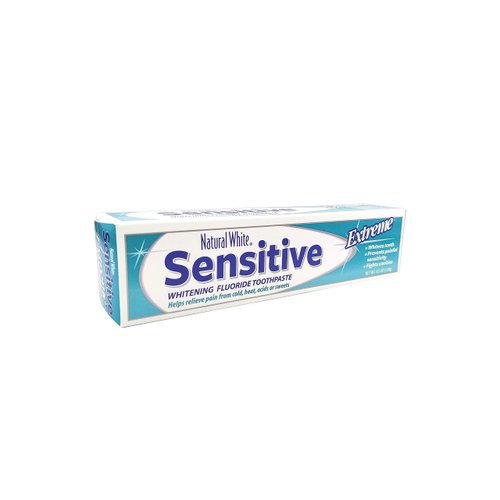 Natural White Sensitive Extreme Whitening Toothpaste