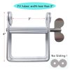Toothpaste Squeezer, Metal Toothpaste Tube Squeezer Paint Tube Wringer for Artist, Hair Salon, Painter…