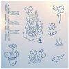 Peter Rabbit Complete Set - 17 Stencils - Children Kids Drawing Chalk Washable Plastic Fun Art DIY Template Reusable Laser Cut Mylar Template for Painting Home Decor DIY Crafts - The Artful Stencil