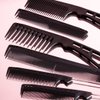 Olivia Garden CarbonLite Metal Tail Teasing Comb made of strong carbon, ultra-light, hight heat resistant, durable and anti-static