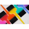 Professional Salon Hair Dye & Coloring Brush and Tint Bowl Set, 7 Rainbow Application Brushes and Mixing Bowls (Pastel Rainbowl)