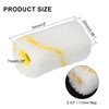 uxcell Paint Roller Cover 2 Inch 54mm Mini Acrylic Fiber Paint Roller Covers Washable Wall Paint Roller Kit Reusable Paint Roller Cover for Household Wall Painting Treatment 24pcs