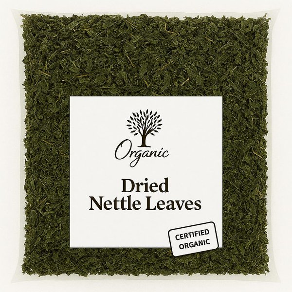 Organic Bio Herbs-Dried Nettle Leaf/Leaves - All-Natural, Premium, and Sustainable for Herbal Tea, Remedies, Crafts, and Eco-Friendly Uses(Urtica Dioica) 6 Oz.