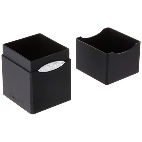 Ultra Pro Satin Tower Deck Box | Black | 1-Pack