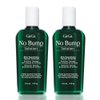GiGi No Bump Skin Smoothing Topical Solution for Ingrown Hair, Bumps, and Razor Burns, 4 fl oz x 2 pack