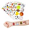 101 PCS Sports Ball Temporary Tattoos Themed Birthday Party Decorations Favors Supplies Decor Cute Basketball Football Baseball Soccer Tattoo Stickers Gifts For Boys Girls Class Prizes Carnival