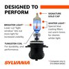 SYLVANIA - 9006 SilverStar Ultra - High Performance Halogen Headlight Bulb, High Beam, Low Beam and Fog Replacement Bulb, Brightest Downroad with Whiter Light, Tri-Band Technology (Contains 2 Bulbs)
