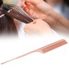 Tail Comb Stable Hair Cutting Comb Portable Hair Comb for Men and Women for Daily Life for Home (Rose Gold)