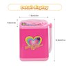 Washing Machine , Kids Mini Simulation Electric Automatic Washing Machine, Lightweight Small Appliance with Realistic Details, Perfect for Girls & Boys (Battery Not Included)