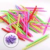 Coobar 35Pcs Plastic Barber Hairdressing Spiral Hair Perm Rod Salon Tool Durable