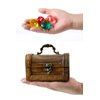XIJUAN Diving gem Pool Toys,15 Big Colorful Diamond Big Treasure Chest Summer Swimming gems Pirate Diving Toy Set Underwater Swimming Toy Children's Game Gifts for Boys and Girls.