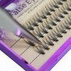 Dedila 8-20MM to Choose Professional Makeup Individual Cluster Eye Lashes 20 Root 0.07C Curl Grafting Mink Fake False Eyelashes Extension Beauty Tools (16mm)