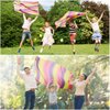 Geyoga 27 Inch Square Play Silk Scarf Juggling Scarves 3 Pcs Play Scarves for Toddlers Rainbow Sweet Fabric Dance Scarves for Kids Pretend Creative Play, Dress Up and Childhood Fun
