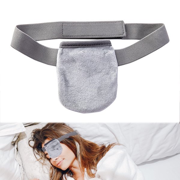 Beatvive Single Moist Heat Eye Compress Pad, Microwavable, Eye Mask for Dry Eye, Good for Pink Eye, Blepharitis and Stye Eye, Reusable Gel Eye Mask with Storage Pouch