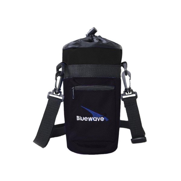 Bluewave Lifestyle GEN3 Water Bottle Carrying Holder Case, Black, 1 L