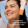 Murad Superactive Brightening Moisturizer SPF 50 Travel - Vitamin C Packed Hydrating Ulta Sheer Facial Sunscreen W/Lipid-boosting Technology for Preventative Aging Protection from UVA/UVB (0.8 Fl Oz)