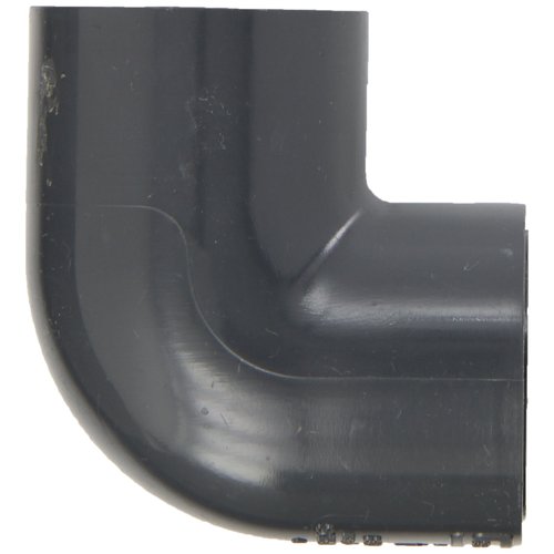 Spears 807 Series PVC Pipe Fitting, 90 Degree Elbow, Schedule 80, 1" Socket x 1" NPT Female