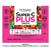 Dr. Schulze's | Super-C Plus | Vitamin C Complex | Clinical Herbal Formula | Dietary Supplement | Immunity Support | Increase Collagen Formation & Iron Absorption | 60 Chewable Tablets (1000 mg)