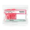 Teenitor Nail Gel Remover Tools Kit with Pink Polish Remover Clips, Cuticle Peeler Scraper, Gel Nail Brush, 115 Pack Nail Wipe Cotton Pads, Nail File Grits 120/180 Buffer Block Grits 400/4000