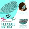 Daily Gard Detangling Brush, Dry and Wet Vented Detangler Hair Brush for Women and Men, Paddle Quick Drying Hairbrush for Wet/Dry/Curly/Thick/Long/Wavy/Damaged Hair, Green
