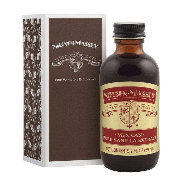 Nielsen-Massey Mexican Pure Vanilla Extract for Baking and Cooking, 2 Ounce Bottle