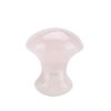 Rose Quartz Crystal Mushroom Face Massage Stone Sha Facial Tool Scraping Massage Tool for Women Home Spa