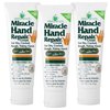 Miracle of Aloe Miracle Hand Repair Cream 1 oz Healing Aloe Vera Lotion for Dry, Cracked Hands with 60% Ultra Aloe Gel - Moisturizes, Softens, and Repairs - Non-Greasy (3-Pack)