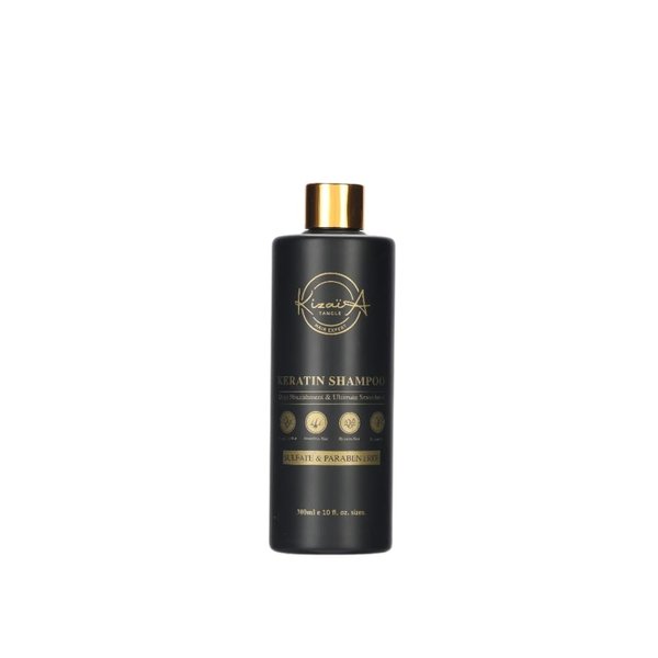 KizaiaCare Keratin Hair Treatment | Anti-dandruff Shampoo | Moisturizing | Volumizing | Smoothing | Curly Frizzy Hair Protection | Sulfate and Paraben Free | Suitable For All Hair Type