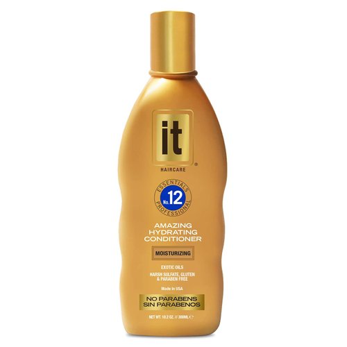 Freeze It Hydrating Conditioner, 10.2 Fluid Ounces - Professional-Grade for All Hair Types with Abyssinian Oil, Biotin, Natural Keratin, Sunflower Scent - Cruelty-Free