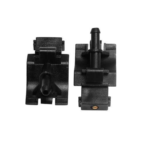 85381-12300 Premium Adjustable Wiper Washer Nozzles Fit for Toyota & Lexus Select Models | Windshield Washer Fluid Jet Nozzle | Easy to Install | 2 Pack, Ref 85381-0T010, 85381-12320, 85381-12340