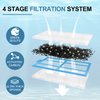 driamor 16 Pack PF-L Fish Tank Filter Cartridges, Top Fin Silenstream PF-L Large Carbon Filters Cartridge with Zeolite Aquarium Filter Cartridge for TOP FIN PF20, PF30, PF40 and PF75 Power Filters