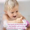 Cradle Cap Brush for Babies - Newborn Bath Essentials | Baby Cradle Cap Treatment Set | Cradle Cap Kit for Babies (Pink 5-Pack)