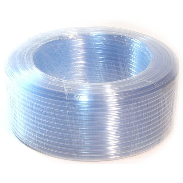 1/4" ID 50 Ft 15 Meter PVC Clear Vinyl Tubing Flexible Air Vacuum Aquarium Hose