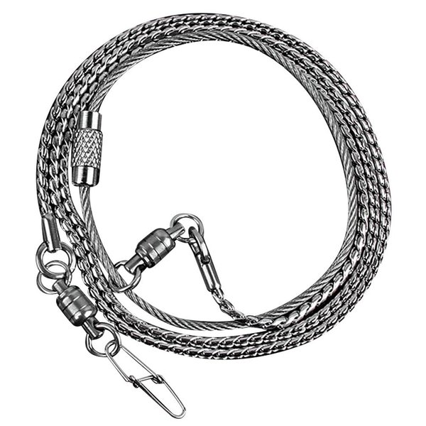 Hemobllo Bird Harness Bird Foot Chain Stainless Steel Ankle Chain - Off Anklet Ankle Rings - bite Outdoor Flying Training Rope for Cockatiels Parrot Lovebird (Thin Chain) Parakeet