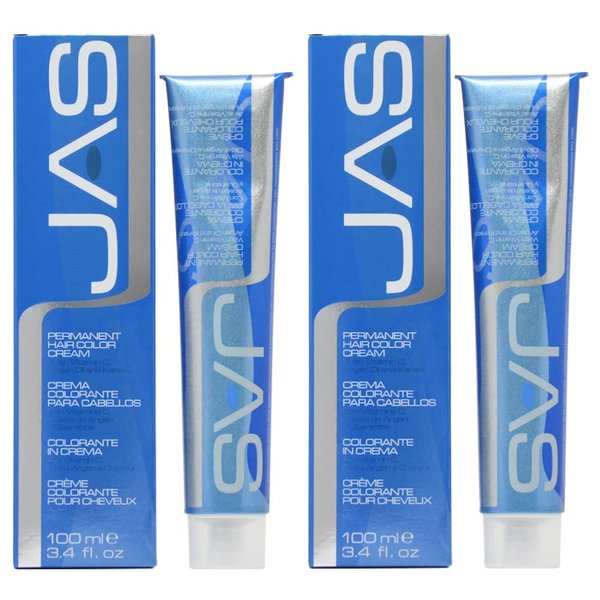 Jas Color- Ash Natural Light Blond (8.01) (Pack of 2) + Tail Comb