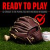 Franklin Sports Baseball Gloves - RTP Pro Baseball Fielding Glove - Infield/Pitcher Glove - 12", Brown
