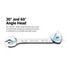 Capri Tools 13/16 in. Angle Open End Wrench, 30° and 60° angles, SAE