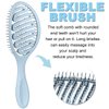 Daily Gard Detangling Brush, Dry and Wet Vented Detangler Hair Brush for Women and Men, Paddle Quick Drying Hairbrush for Wet/Dry/Curly/Thick/Long/Wavy/Damaged Hair, Blue