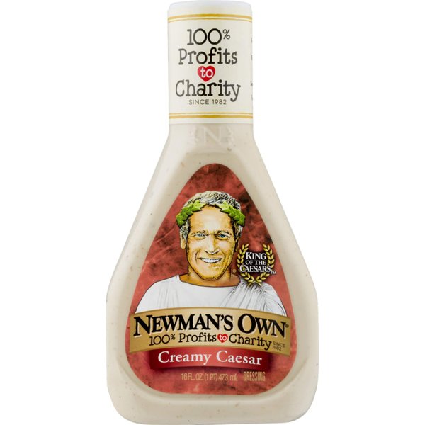 Newman's Own Creamy Caesar Salad Dressing, 16 Oz