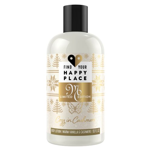 Find Your Happy Place Cozy in Cashmere Body Lotion Warm Vanilla & Cashmere, 10 fl oz